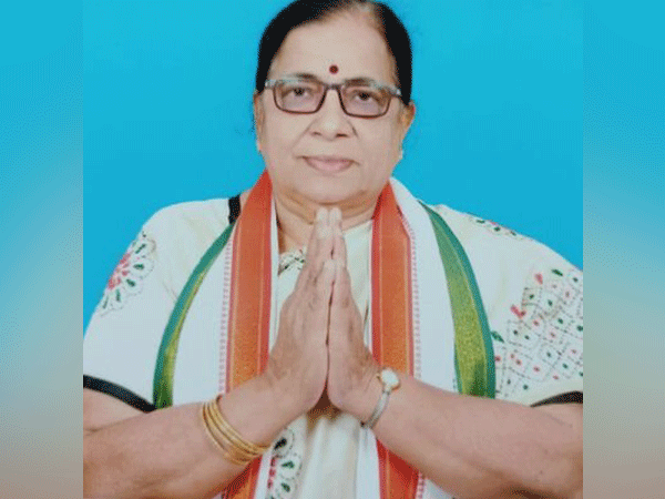 State Mahila Congress President Kidambi Prameela (Photo/twitter: Prameela Kidambi)