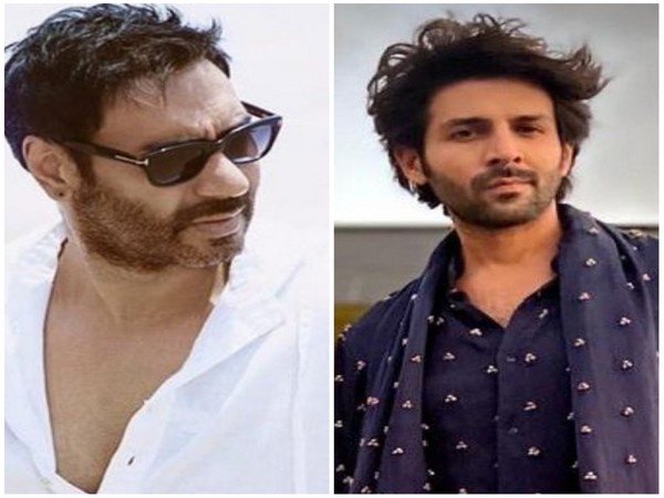  Ajay Devgn, Kartik Aaryan (Image Source: Instagram) 