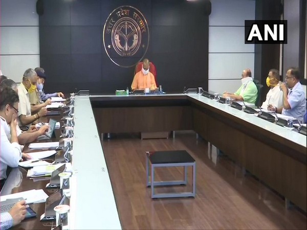 CM Yogi Adityanath chaired a meeting with 'COVID-19 management Team-11'.