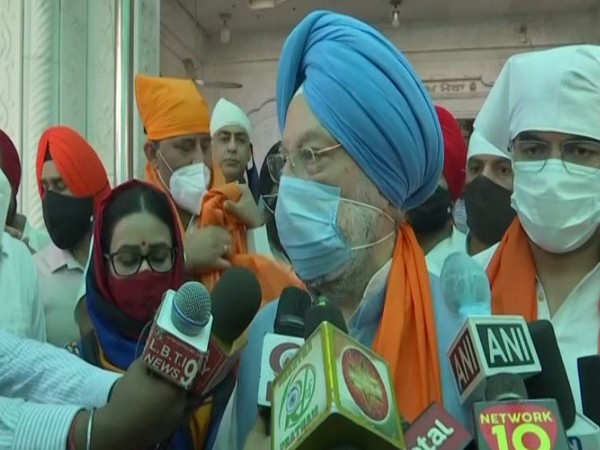 Union Minister Hardeep Singh Puri  (Photo/ANI)