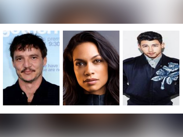 Pedro Pascal, Nick Jonas, Rosario Dawson (Image Source: Instagram)