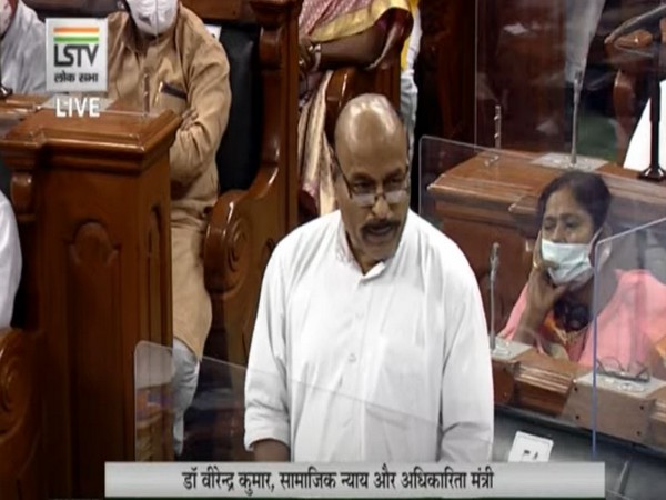 Union Minister for Social Justice and Empowerment Dr Virendra Kumar