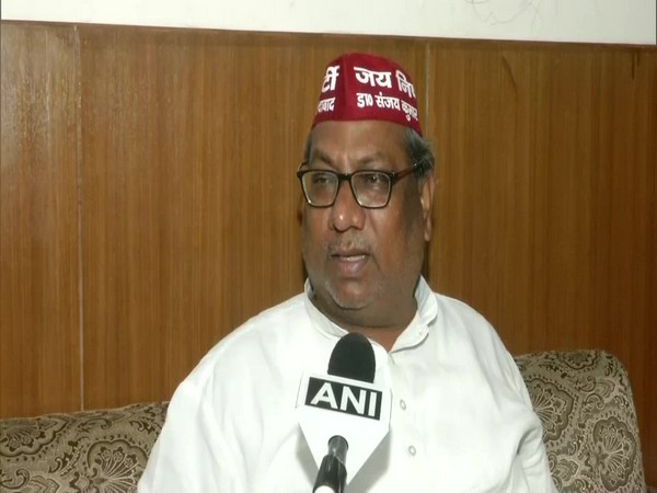 Nishad Party chief Sanjay Nishad has been accused of using objectionable language against VIP chief. (Photo/ANI)