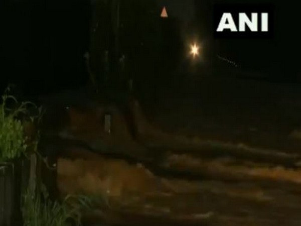 Flood water enters roads and fields, submerging many areas of Sangli district in Maharashtra (Photo/ANI) 