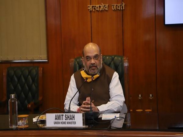 Union Home Minister Amit Shah on Monday chaired a meeting of all political parties in Delhi on COVID-19 situation.
