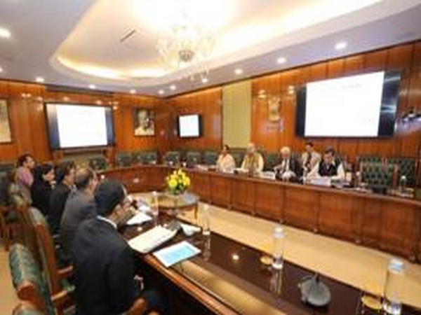Visuals from the high-level committee meeting in New Delhi. Photo courtesy: PIB