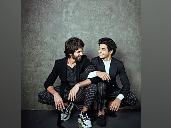 Shahid Kapoor and Ishaan Khatter (Image source: Instagram)