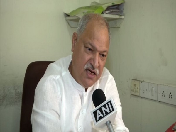 Congress MLA Shakeel Khan speaking to ANI here on Thursday. (Photo/ANI)