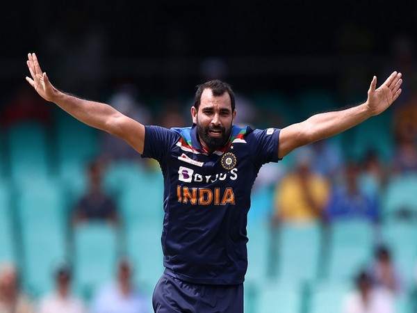 Indian pacer Mohammad Shami