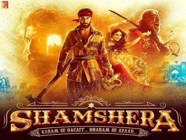 Poster of Shamshera (Image source: Instagram)