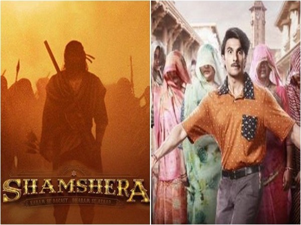 Poster of 'Shamshera' and Ranveer Singh's first look from 'Jayeshbhai Jordaar' (Image source: Instagram)