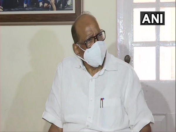 Nationalist Congress Party (NCP) chief Sharad Pawar during a press conference in New Delhi on Friday. (Photo/ANI)