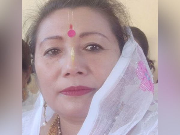 Newly appointed BJP Manipur president Sharda Devi. (Photo/Twitter)