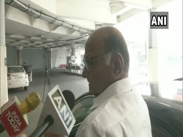NCP Chief Sharad Pawar arrived in New Delhi on Monday
