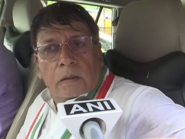 Madhya Pradesh Minister PC Sharma talking to ANI in Bhopal on Monday 