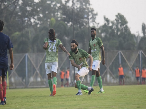 GKFC Indian Arrows, 4-1, in a friendly match played in Kolkata (Image: GKFC's Twitter) 
