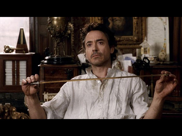 Robert Downey Jr in Sherlock Holmes (Image source: Twitter)