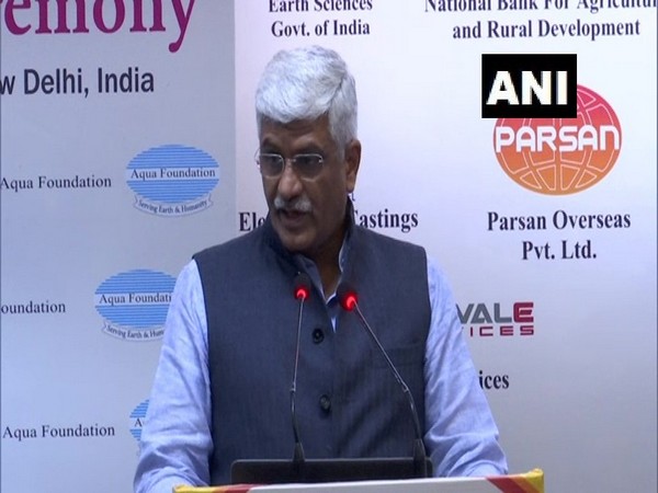 Union Jal Shakti Minister Gajendra Singh Shekhawat at the event in New Delhi on Wednesday. 