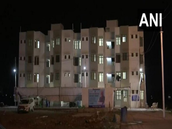 A shelter home has been set up in Raipur by the district administration (Photo/ANI)