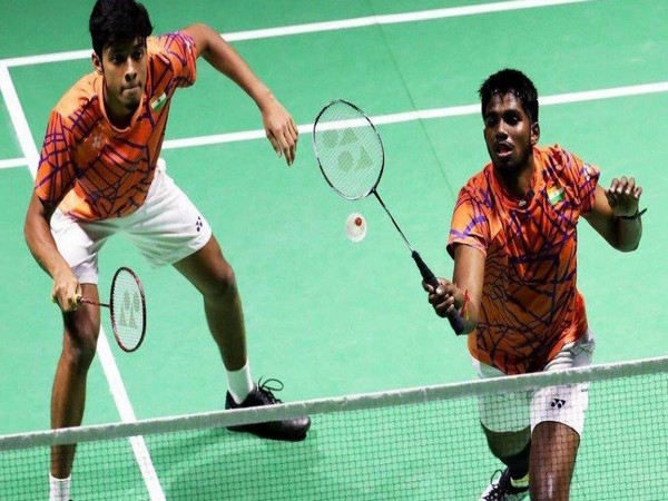 Men's doubles pair Chirag Shetty and Satwiksairaj Rankireddy (Photo/ SAI Media Twitter)
