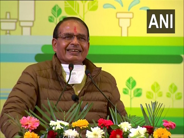 Madhya Pradesh Chief Minister Shivraj Singh Chouhan during the event on Monday. (Photo/ANI)