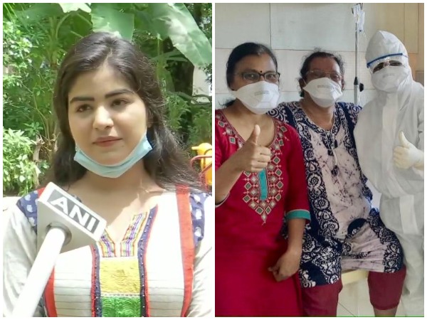 Actor Shikha Malhotra joined Mumbai's BMC hospital as a counsellor amid COVID-19. (Photo/ANI)