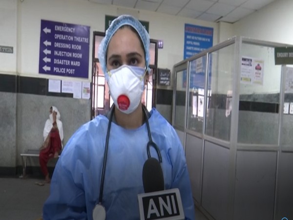 Dr Shikha, Medical Officer, GMC Rajouri. [Photo/ANI]