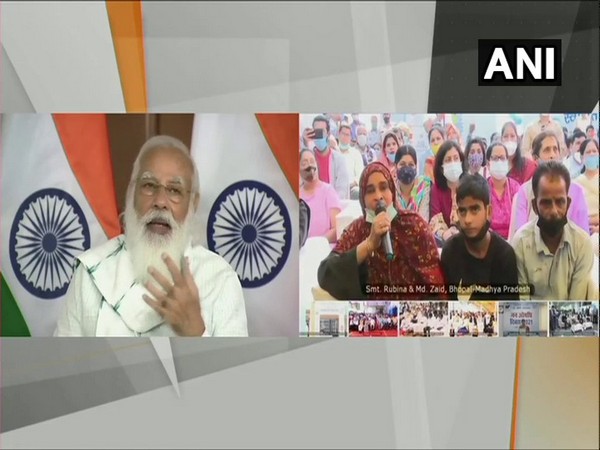 Prime Minister Narendra Modi addressing Janaushadhi Diwas celebrations on Sunday.