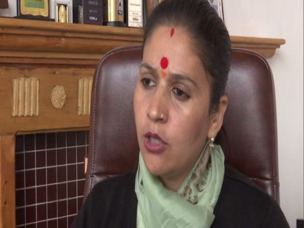 Kusum Sadret, Mayor Shimla talking to ANI on Saturday in Shimla 