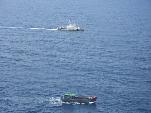 Indian Coast Guard (ICG) ship Rajveer in the Bay of Bengal. (File Photo)