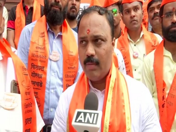 Shiv Sena leader Vishal Dhanawade quit party along with 300 other workers on Wednesday. Photo/ANI