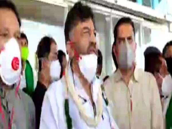 Karnataka Congress President DK Shivakumar. (Photo/ANI)