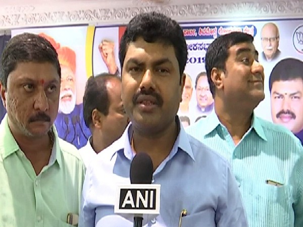 BJP MP from Shivamogga, BY Raghavendra speaking to ANI in Bengaluru, Karnataka on June 22. Photo/ANI