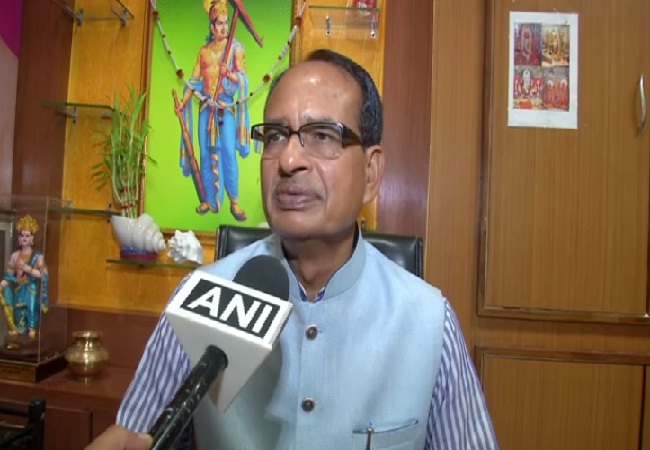 Former Madhya Pradesh chief minister Shivraj Singh Chouhan speaking to ANI in Bhopal, Madhya Pradesh on Thursday. Photo/ANI