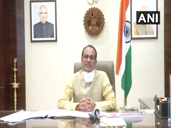 Madhya Pradesh Chief Minister Shivraj Singh Chouhan speaking to ANI on Tuesday. 