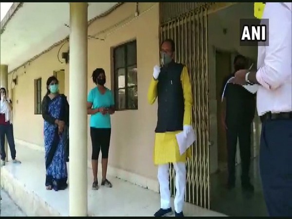 Madhya Pradesh Chief Minister Shivraj Singh Chouhan at IIT Bhopal on Monday. 