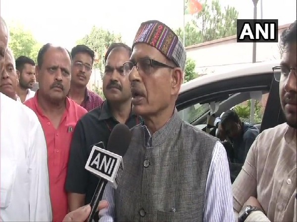 Former Madhya Pradesh Chief Minister Shivraj Singh Chouhan speaking to ANI in New Delhi on July 2. Photo/ANI