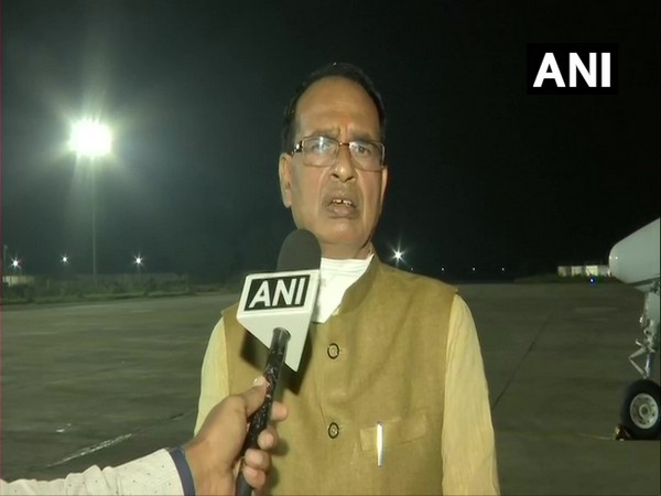 Madhya Pradesh Chief Minister Shivraj Singh Chouhan speaking to ANI in Gwalior. (Photo/ANI)