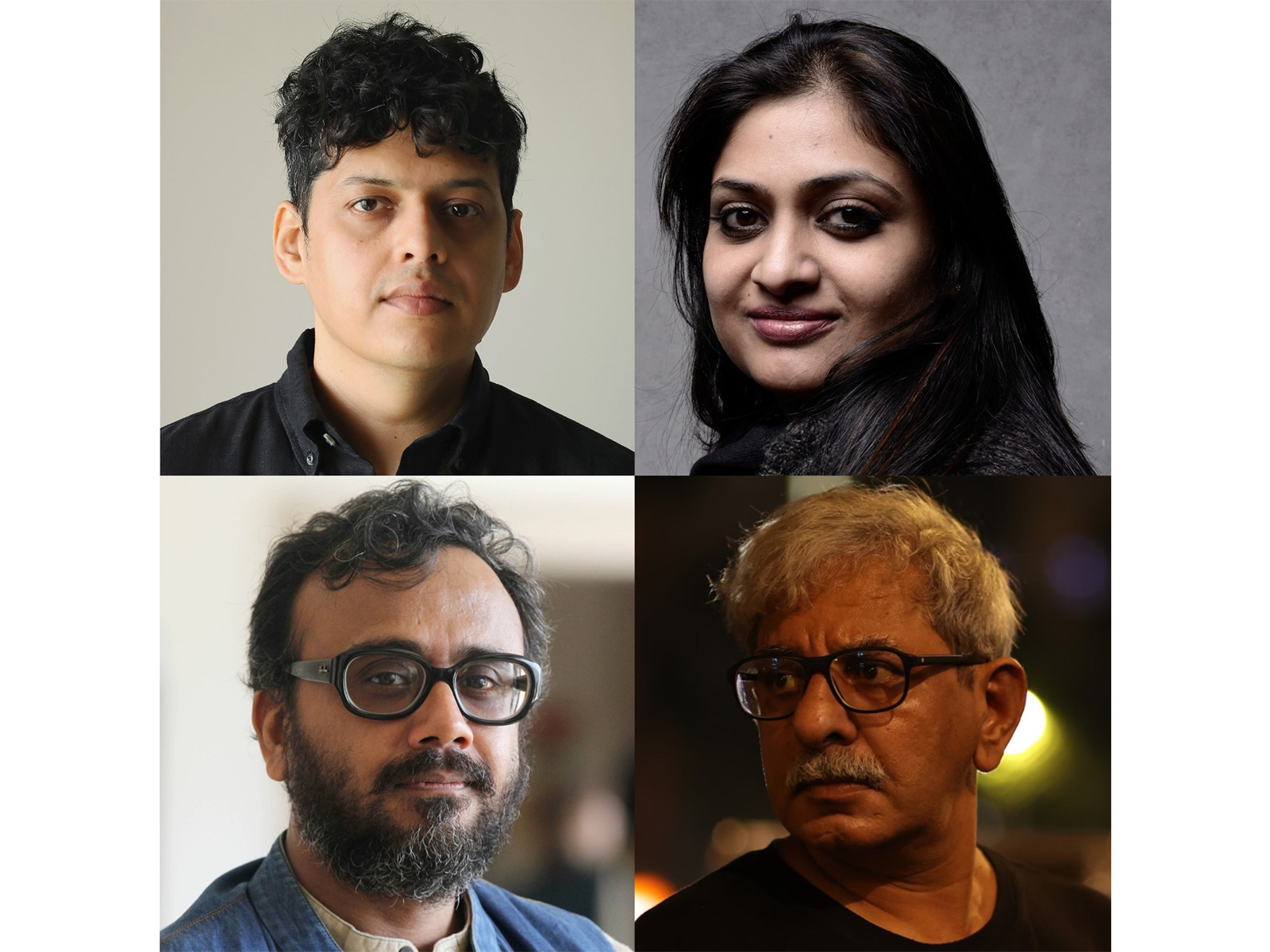 (L-R) Chaitanya Tamhane, Geetu Mohandas, Dibakar Banerjee and Sriram Raghavan (Photo/MAMI Mumbai Film Festival)