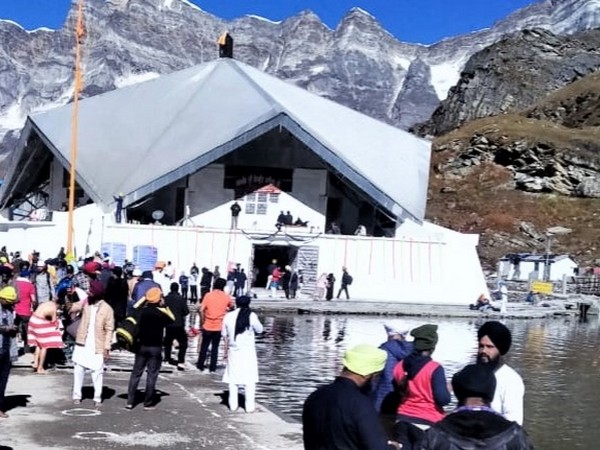 Hemkund Sahib Shrine (Photo: ANI)