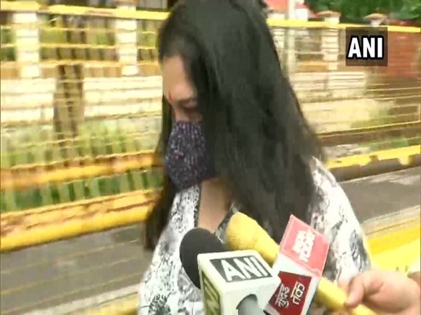 Mumbai: Shruti Modi, former business manager of actor Sushant Singh Rajput,  visited NCB SIT office on Wednesday. [Photo/ANI] 