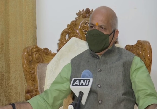 Chief Whip BJP in Rajya Sabha, Shiv Pratap Shukla speaking to ANI on Wednesday. 