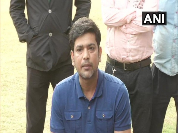 TMC MLA Laxmi Ratan Shukla addressing a press conference in Howrah on Thursday.