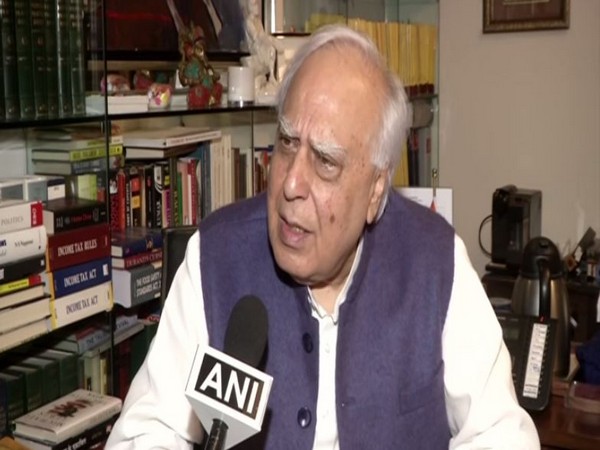 Congress leader Kapil Sibal speaking to ANI in New Delhi on Friday. Photo/ANI