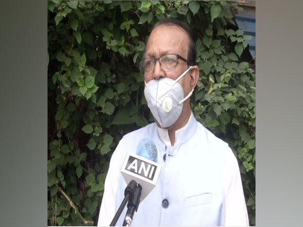 BSP national spokesperson Sudhindra Bhadoria speaking to ANI on Tuesday. (Photo/ANI)