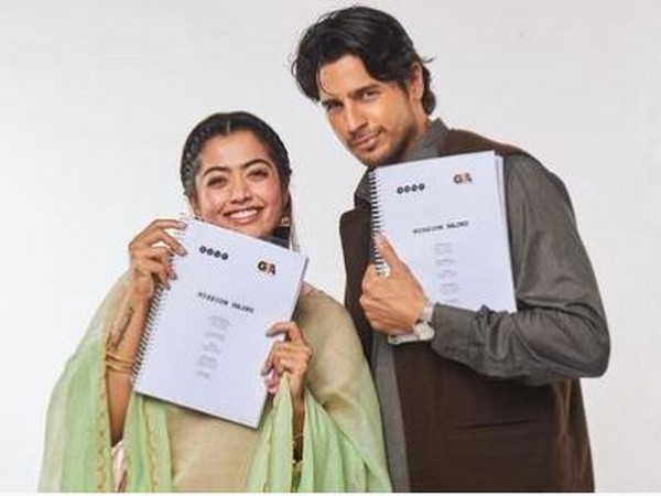 Rashmika Mandanna and Sidharth Malhotra (Image source: Instagram)