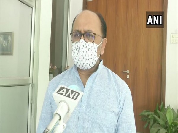 Uttar Pradesh Minister Siddharth Nath Singh speaking to ANI in Lucknow on Tuesday. (Photo/ANI)