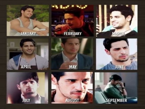 Collage of pictures shared by Sidharth Malhotra (Image courtesy: Instagram)