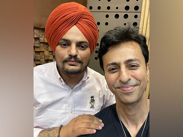 Salim Merchant with late Sidhu Moose Wala (Image source: Twitter)