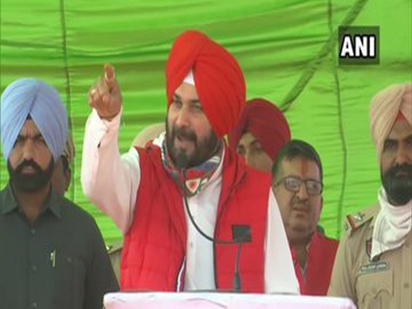 Congress leader Navjot Singh Sidhu in Amritsar on Friday. 